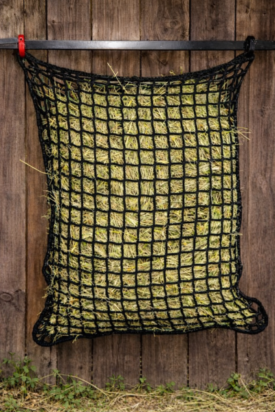 Heunetz Sack aus PPM 45mm Maschenweite schwarz