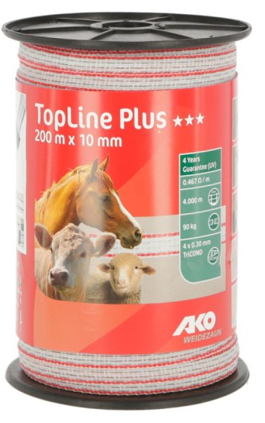 Band TopLine Plus, 200m, 10mm,