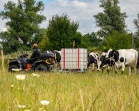 ATV Fahrgestell für einen IBC 1000 L