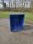 250L 2-Rad-Schubkarre mit Kippfunktion - Blau