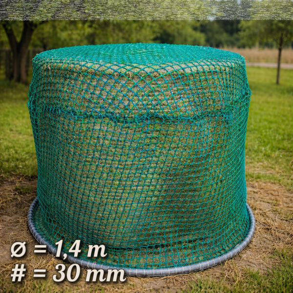 Rundballen Heunetz  d=1,4m Rund 5mm #30