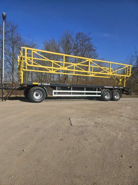 T019/2 - MF 20t. Ballenwagen mit hydr. Ladunssicherung