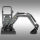 MB-700 Minibagger Jansen montiert