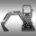 MB-700 Minibagger Jansen montiert