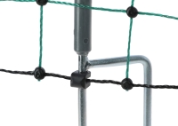 Geflügelnetz Premium, grün, 50m, 106cm, Doppelspitze, elektrif.