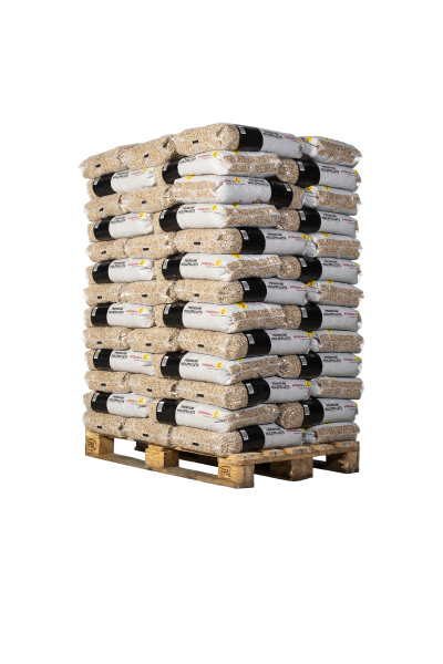 990kg Palette Holzpellets = 66 Stück x 15 kg/Sack