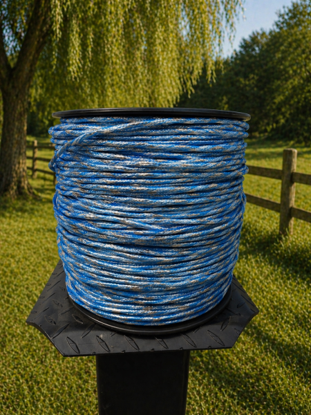 Glitzer-Kordel-Maxalon Premium 500m blau