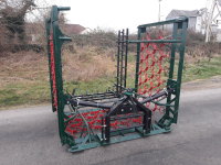 6m Wiesenschleppe mit Striegel, hydraulische Klappung