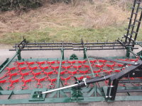 6m Wiesenschleppe mit Striegel, hydraulische Klappung