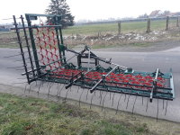 6m Wiesenschleppe mit Striegel, hydraulische Klappung