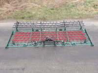 6m Wiesenschleppe mit Striegel, hydraulische Klappung