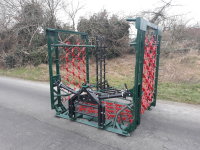 6m Wiesenschleppe mit Striegel, hydraulische Klappung