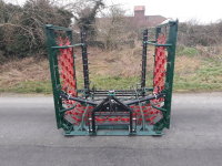 6m Wiesenschleppe mit Striegel, hydraulische Klappung