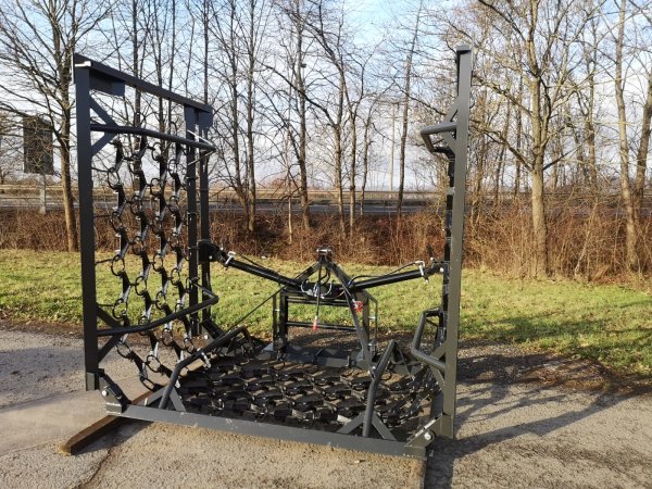 8m Wiesenschleppe, hydraulische Klappung