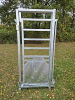 Rahmen mit Schiebetür, SLIDING DOORS FOR CATTLE