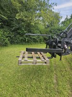 Arkmet - 2,5t. Kistendrehgerät mit Palettengabelzinken - L060.250