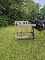 Arkmet - 2,5t. Kistendrehgerät mit Palettengabelzinken - L060.250