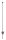 Federstahlpfahl mit Ringisolatore - oval