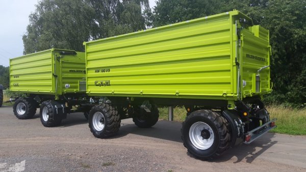 HW 180.1 DSK mit Aufbau V9 - 560/45 R 22,5