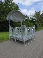 M7/8 Schwedenfressgitter Raufe mit 8 Fressplätzen