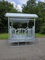 M7/8 Schwedenfressgitter Raufe mit 8 Fressplätzen