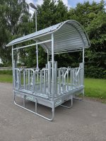 M7/8 Schwedenfressgitter Raufe mit 8 Fressplätzen