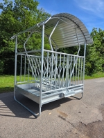 M1 Pendelkorbraufe mit Dach 2 x 1,7m  H = 2,7m