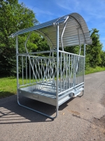 M1 Pendelkorbraufe mit Dach 2 x 1,7m  H = 2,7m