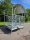 M1 Pendelkorbraufe mit Dach 2 x 1,7m  H = 2,7m