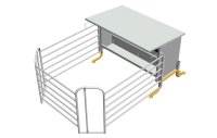 M8/2,4/2,5 - Kälberfressstelle - 2,4m Breite