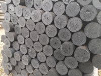 Recyclingpfosten 10 x 230 cm - anthrazit