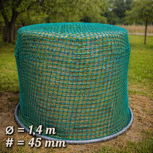 Rundballen Heunetz  d=1,4m Rund 5mm #45