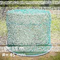 Rundballen Heunetz  d=1,5m Rund 5mm #45