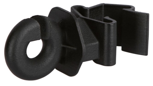 T-Post Ringisolator schwarz