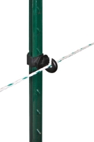 T-Post Ringisolator schwarz