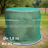 Rundballen Heunetz  d=1,8m Rund 5mm #45